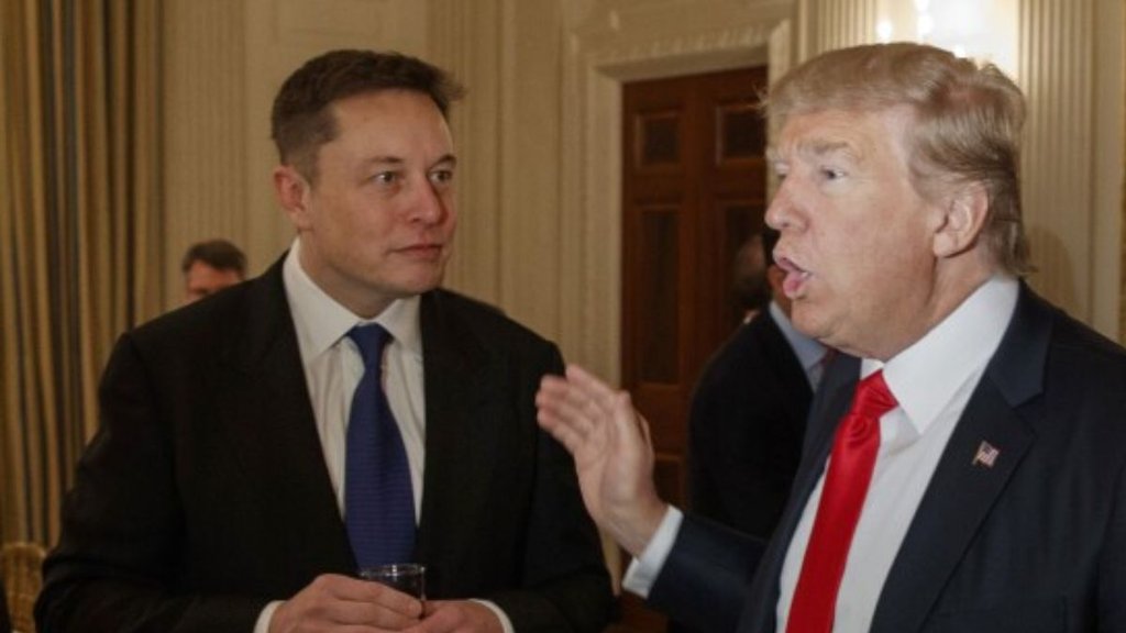ELON MUSK, DONALD TRUMP, TRUMP