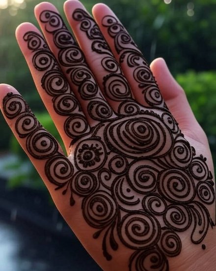 rainy season Mehndi