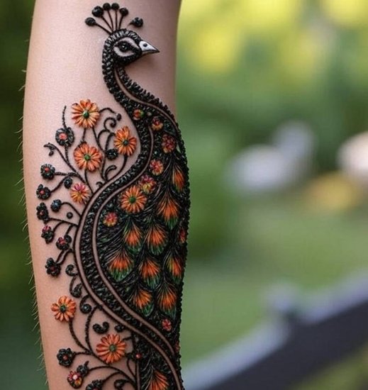 Mehndi designs for monsoon
