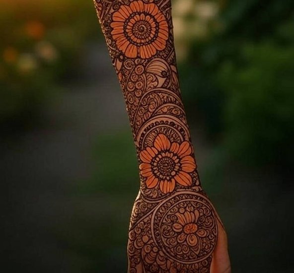 Monsoon henna inspiration