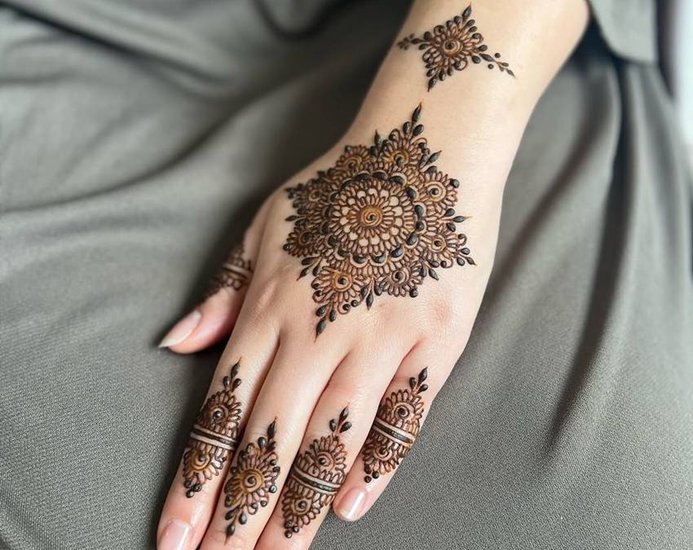 western mehndi designs