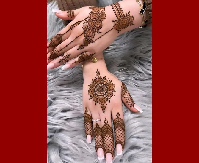 Mehndi for crop tops and jeans