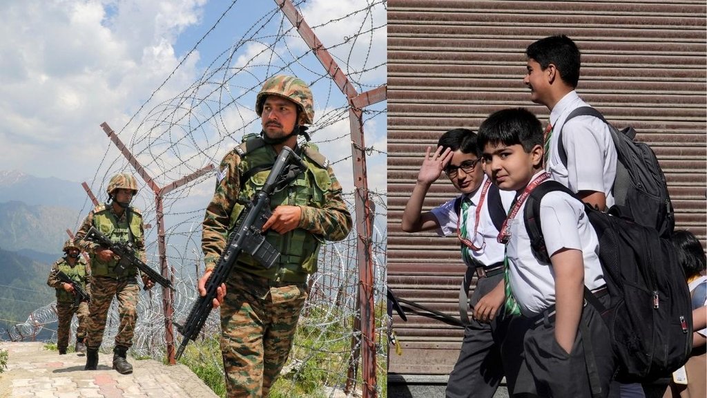 Military Training, School Students, Hindi News Military Training, School Students, Hindi News