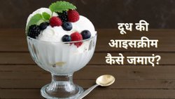 Milk Ice Cream Recipe: दूध से घर में बनाएं टेस्टी आइसक्रीम, बाजार जैसा मिलेगा स्वाद