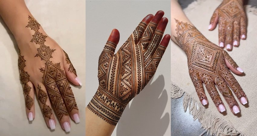 Moroccan Mehndi Design