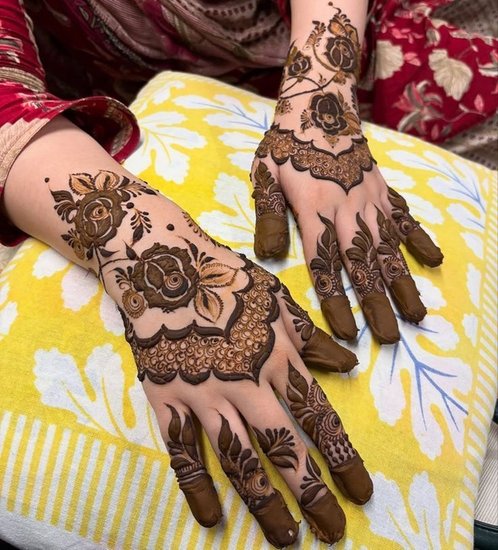 Mughal Style Mehndi