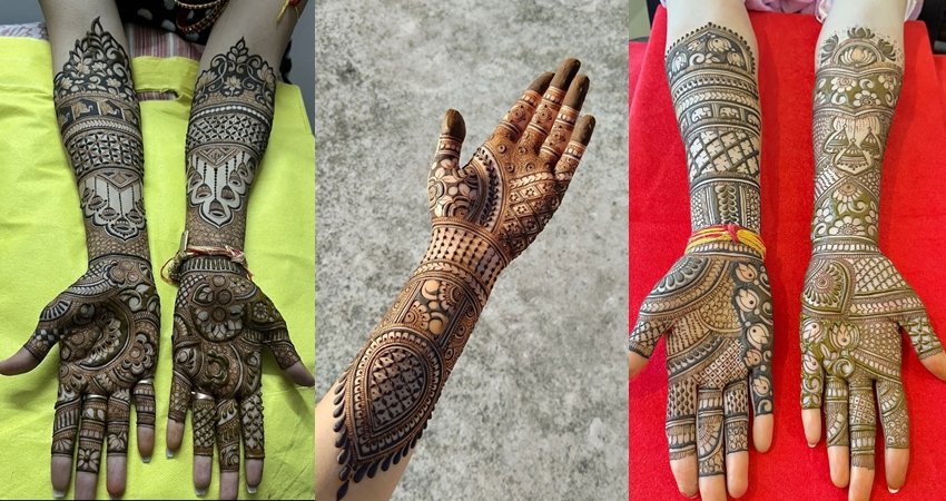 Mughalai Mehndi Design