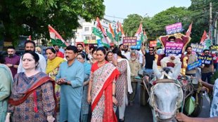 kursi yatra, congress kursi yatra, Punjab kursi yatra,