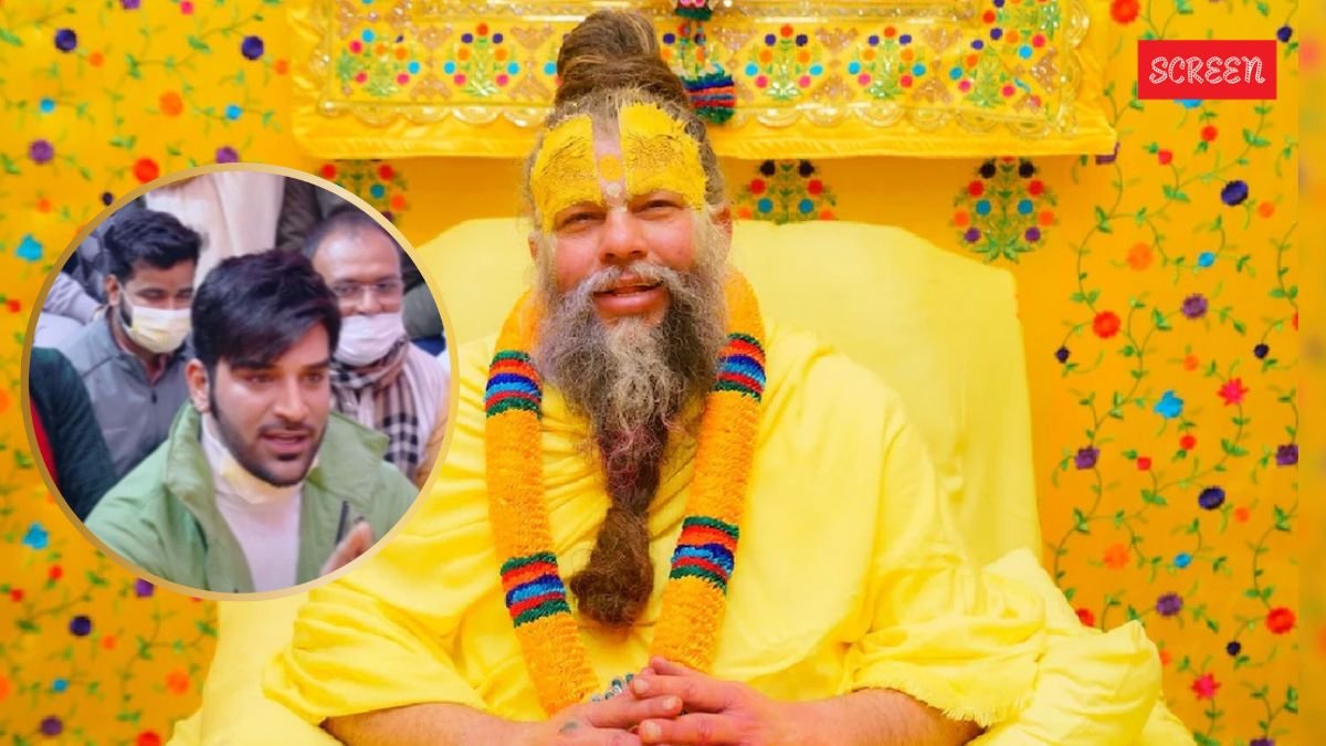 Paras Chhabra, karan Khandelwal, Paras Chhabra-karan Khandelwal meet Premanandji maharaj Paras Chhabra, karan Khandelwal, Paras Chhabra-karan Khandelwal meet Premanandji maharaj