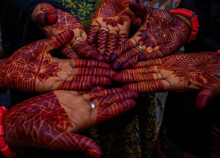 Latest Sawan Mehndi designs