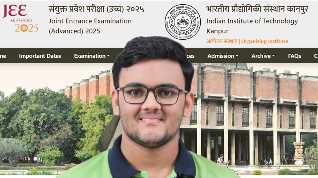 JEE Advanced Result 2025, Rajit Gupta , IIT Delhi, JEE Advanced Topper AIR 1, jeeadv.ac.in, jee advanced result 2025, jee advanced result 2025 toppers list, jee advanced result 2025 toppers list with marks