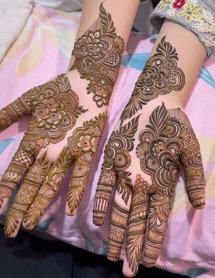 Royal Mehndi Patterns