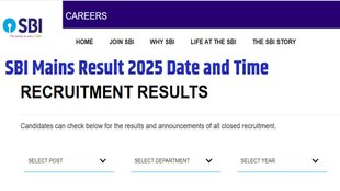 SBI Mains Result 2025, State Bank of India, SBI Result, SBI Prelims,