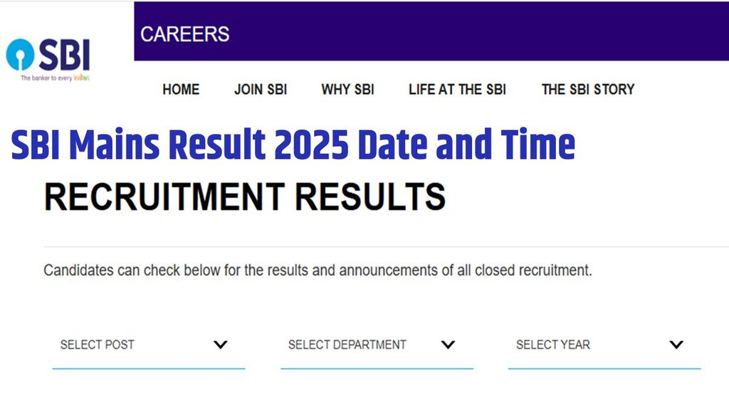 SBI Mains Result 2025, State Bank of India, SBI Result, SBI Prelims,