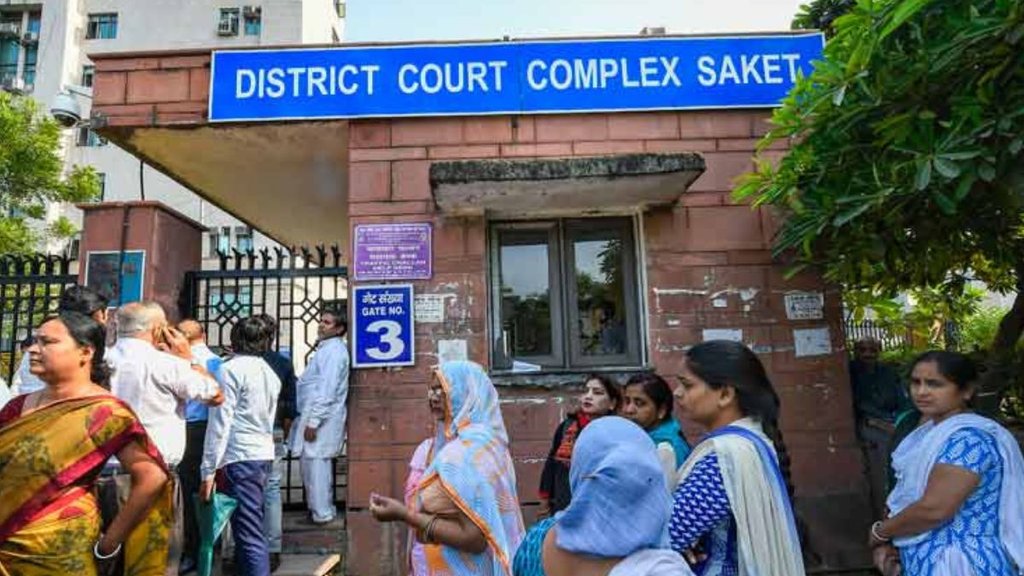 Saket Court Lockup: साकेत कोर्ट में कैदी की पीटकर हत्या। (PTI)
