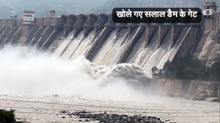 salal dam is on which river, salal dam gates opened, salal dam news, chenab river, hindi news, hindi samachar, today news, today