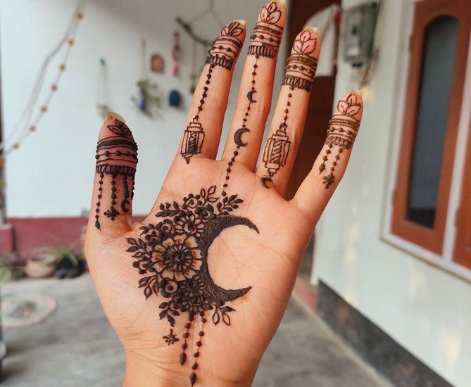 Sawan Mehndi Designs 2025