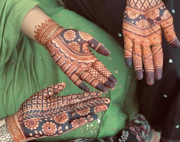 Mehndi for glowing skin 2025