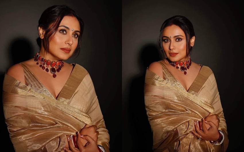 romantic saree styles
