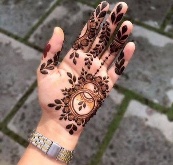Simple Eid Mehndi
