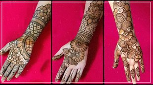 Arabic Mehndi Design, Simple and Beautiful Arabic Mehndi Design, Arabic Mehndi Design Simple and Beautiful