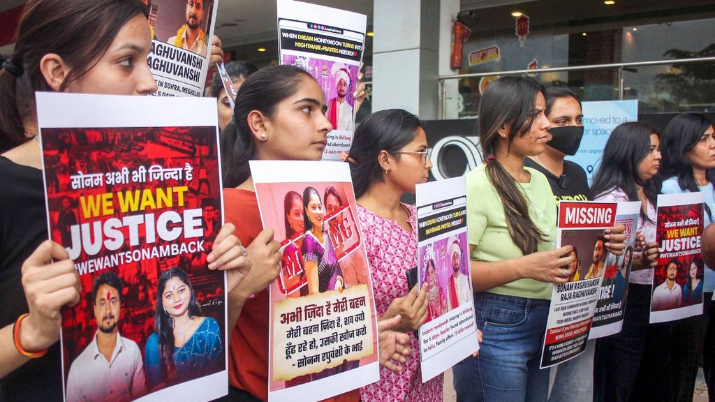 Indore Sonam Raghuvanshi: Murder Case, Meghalaya Indore man murder, Raja Raghuvanshi murder, Sonam Raghuvanshi