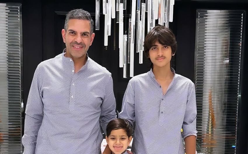 Sunjay Kapur family