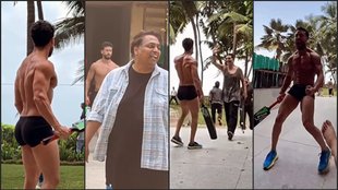 Tiger Shroff viral video, Tiger Shroff cricket underwear video, Tiger Shroff trolling