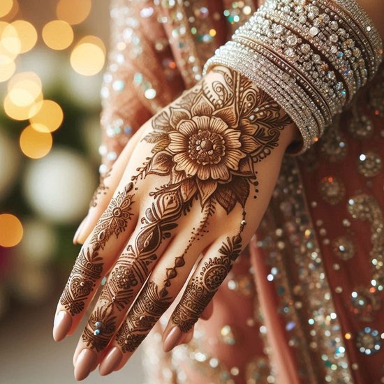 Traditional Indian mehndi 2025
