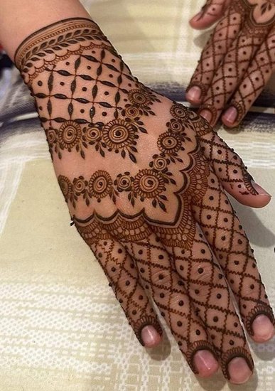 Traditional Mehndi designs