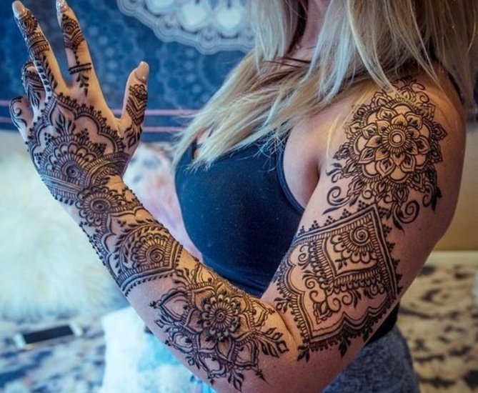 Trending mehndi styles 2025