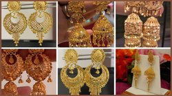 नई नवेली दुल्हन के लिए बेस्ट हैं लटकन वाले सोने के ये झुमके, यहां देखें टॉप 10 डिजाइन्स