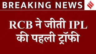 Bengaluru defeated Punjab and won the IPL trophy