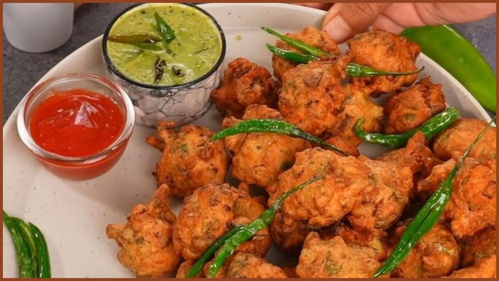 crispy pakora recipe, Monsoon special crispy pakora, rainy season