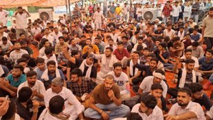 haryana | students protest | bjp | congress |