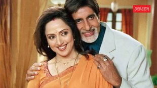 Hema Malini, Amitabh Bachchan, Baghban movie