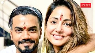 Hina khan, rocky jaiswal