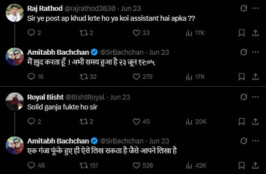 Amitabh Bachchan, Amitabh Bachchan trolls, Amitabh savage reply, Bollywood news, social media trolls, caller tune backlash, Jo saatha wo paatha, Amitabh viral tweet