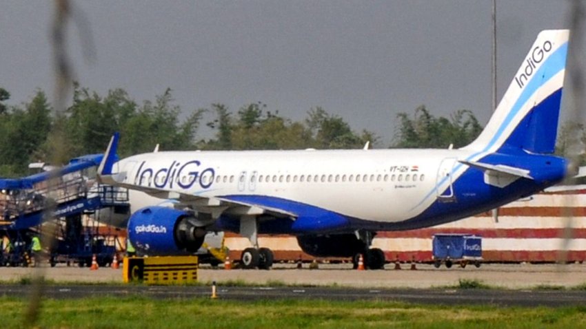 indigo flight | ranchi airport | vulture hit
