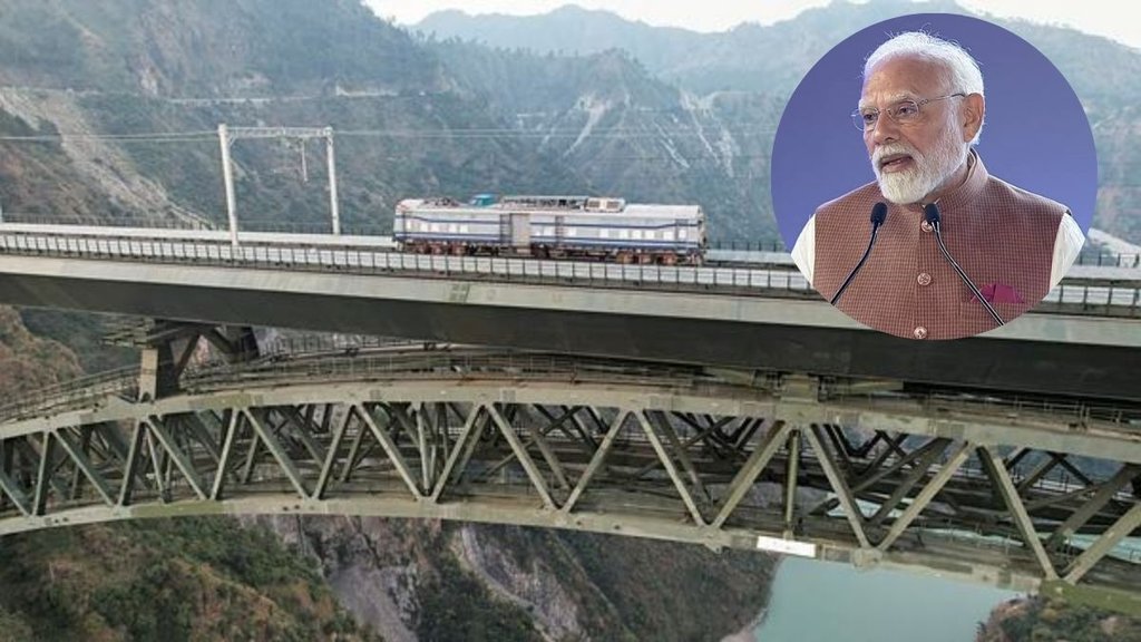 Chenab bridge, pm modi chenab bridge, Kashmir valley,
