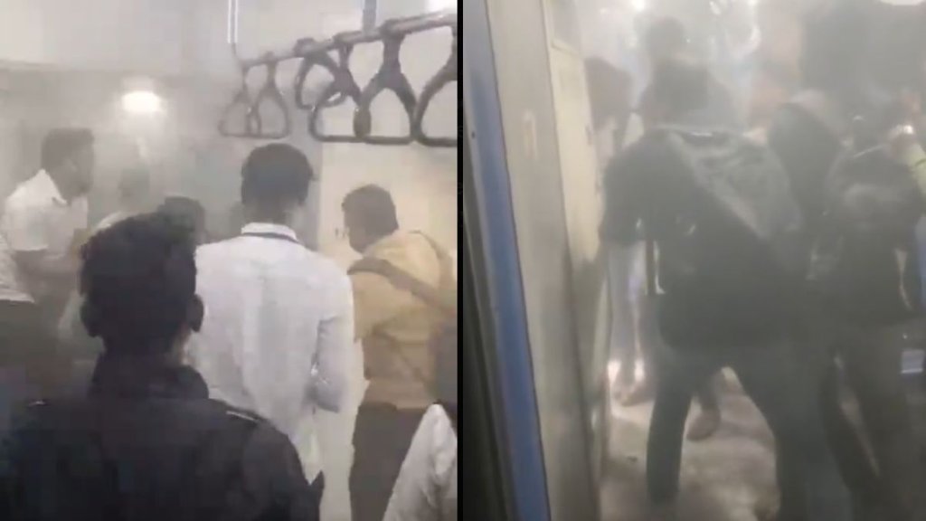 pune train, pune train fire, train mein aag