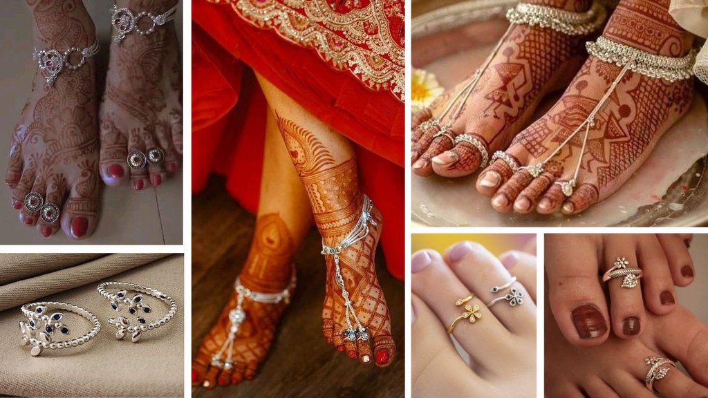 Bichiya design for ladies | bridal silver Toe Rings Designs | chandi ki bichiya