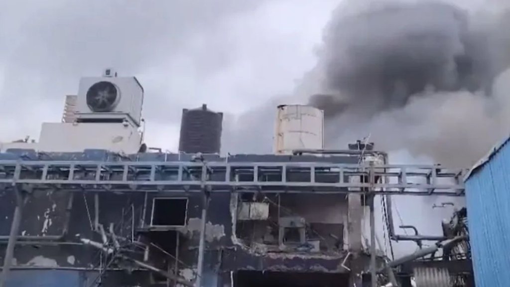 major blast at chemical factory, telangana news