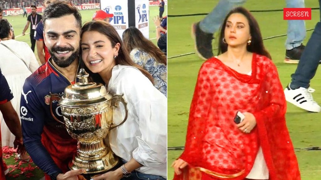 IPL 2025, IPL 2025 trophy, RCB Vs PBKS, virat kohli, virat kohli winning Credit to Anushka Sharma