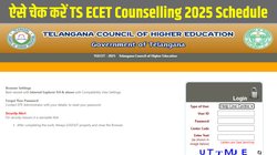 TS ECET Counselling 2025 Schedule: टीएस ईसीईटी काउंसलिंग शेड्यूल जारी, tgecetd.nic.in पर ऐसे करें रजिस्ट्रेशन