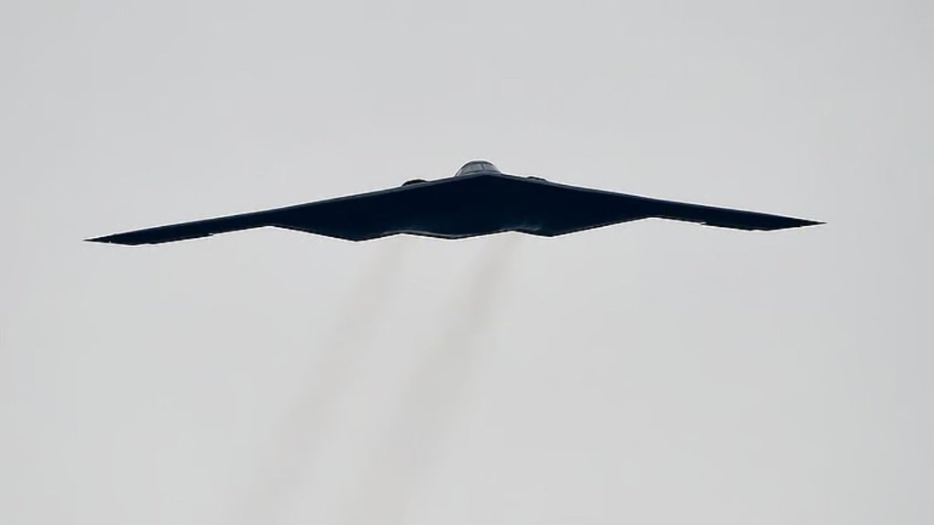 B2 stealth bomber us iran strike, us iran attack B2 stealth bomb