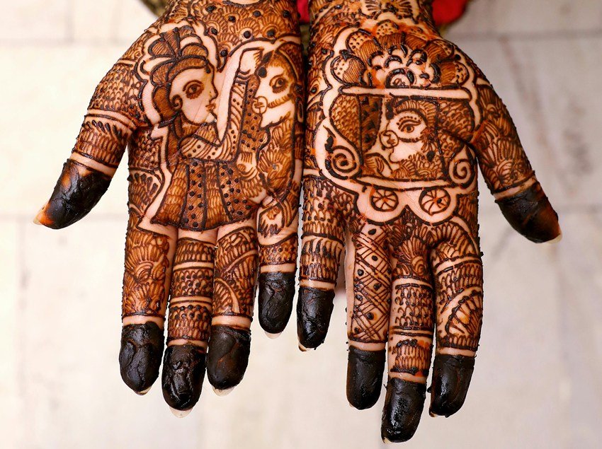 unique and special mehndi designs