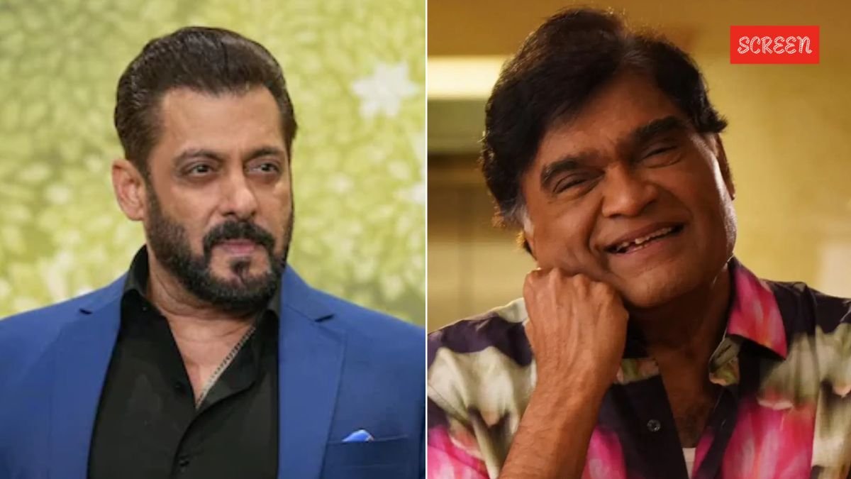 Salman khan, Salman khan held ashok saraf, Ashok Saraf