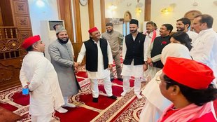 Akhilesh Yadav Masjid Meeting, BJP Minority Morcha, Jamal Siddiqui