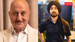 Anupam Kher reacts on Diljit Dosanjh